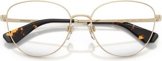 Burberry Be 1398 Cat-eye Optisch Montuur - unisex - Brillen - Geel - 54 MM - Nylon - Accessoires