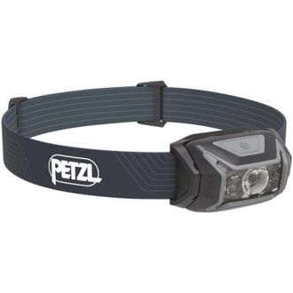 Petzl Linterna frontal Petzl actik - Running / Trekking - 450 l&uacute;menes - 3 pilas AAA/LR03 incluidas - Gris