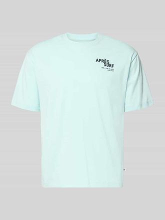 s.Oliver Red Label Regular Fit T-Shirt aus reiner Baumwolle in Tuerkis, Gr&ouml;&szlig;e XXXL