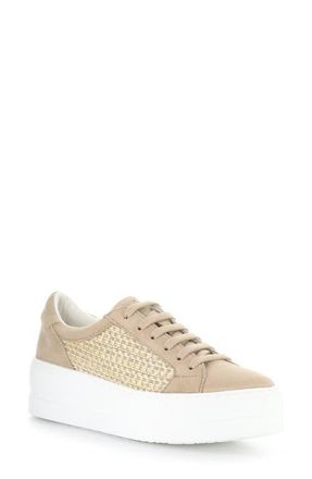 Bos. & Co. Mera Lace-Up Platform Sneaker in Almondine at Nordstrom, Size 10-10.5Us