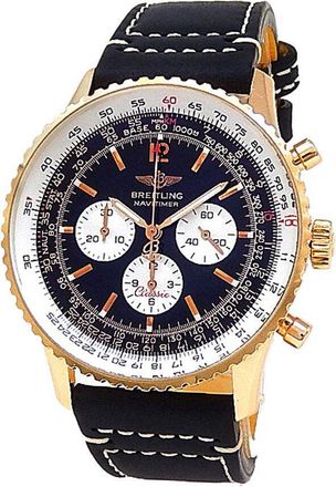 Breitling Pre-owned Breitling Navitimer Chronograph Automatic Black Dial Mens Watch H30330