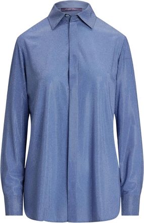Ralph Lauren Collection Camicia in seta - Blu