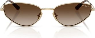 Vogue Sunglasses Vo4339 S 848/13 Pale Gold/Gradient Brown Womens