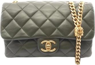 Chanel Borsa a spalla vintage Pre-owned - - Pre-owned - Donna - Verde - ONE SIZE