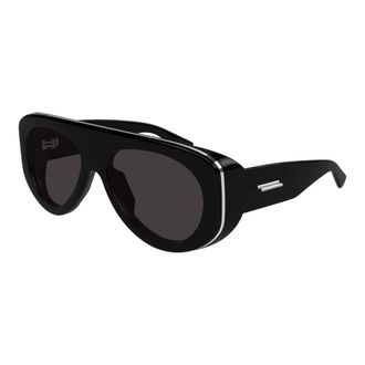Bottega Veneta Sunglasses, unisex, Black, 58 MM, Black/Grey Sunglasses Bv1362S