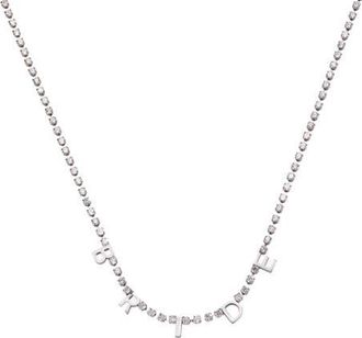 Alex and Ani Bride Tennis Chain Necklace in Silver at Nordstrom