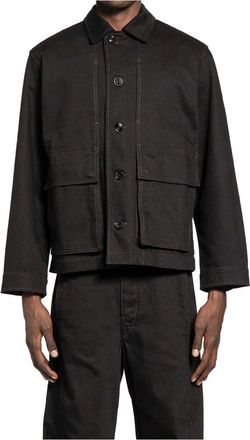 Christophe Lemaire Hombre, Chaquetas, Negro, Talla: M