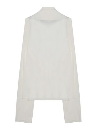 Alberta Ferretti Top In Chiffon