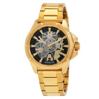Invicta Objet D Art Quartz Black Dial Mens Watch 50380