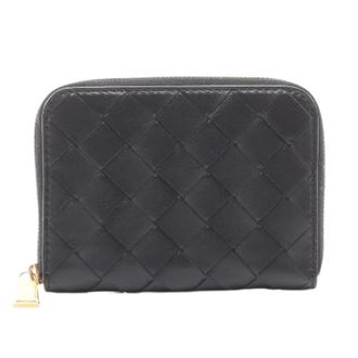 Bottega Veneta Pre-owned Wallets, female, Black, Size: ONE SIZE Pre-owned Intrecciato Leather Coin Case