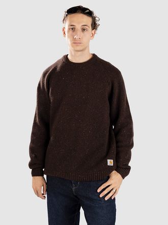 Carhartt Work in Progress Anglistic Jersey de Punto marr&oacute;n