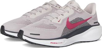Nike Pegasus 41 Womens Shoes Platinum Violet/Sweet Beet/Off Noir/Silt Red : 10.5 B - Medium, Synthetic