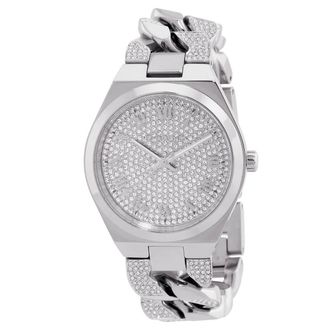 Michael Kors Lennox Quartz Silver Dial Ladies Watch MK7488