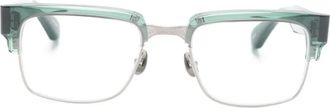 Matsuda Occhiali rettangolari - Verde