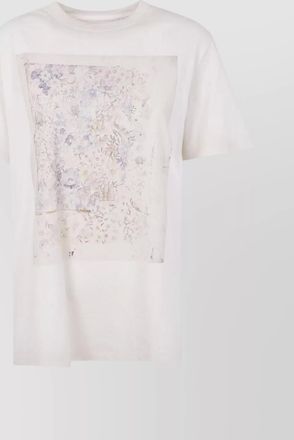 Golden Goose journey ws floral print crew neck t-shirt
