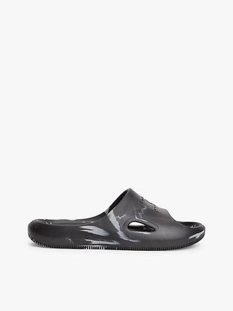 Tommy Hilfiger Embossed Fine Cleat Cutout Marbled Slides
