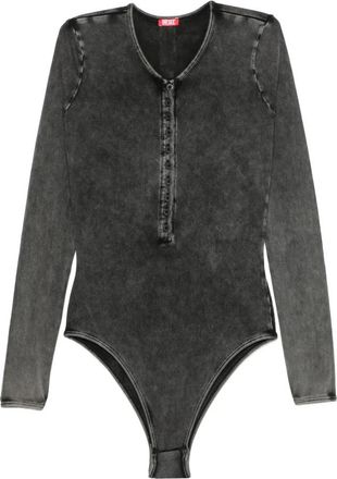 Diesel Dames, Tops, Zwart, Maat: S Katoen