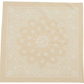 Fortela Ikara Cotton Bandana in Beige at Nordstrom