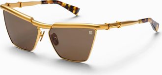 Balmain VICTOIRE Brown Cat Eye Ladies Sunglasses BPS-169 C 60
