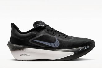 Nike Mens Zoom Fly 6 Road Racing Shoes In Black/light Smoke