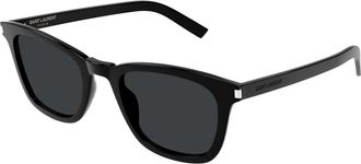 Saint Laurent SL 716 SLIM 001 Womens Sunglasses Black Size 50 - Free RX Lenses - Free RX Lenses