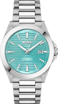 BOSS Strike Bracelet Watch, 41mm in Blue at Nordstrom, Size 41 Mm