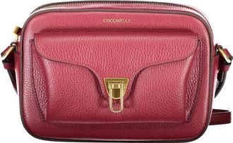 Coccinelle Tassen, Dames, Paars, ONE Size, Paarse Leren Dames Handtas