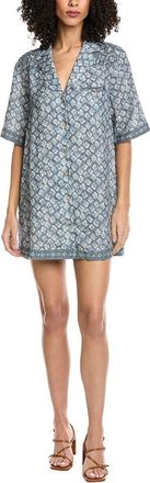Faherty Paradise Point Linen Mini Dress