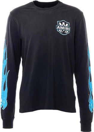 Amiri Eagle Flames Long Sleeves T-Shirt
