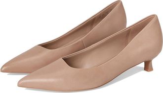 Naturalizer Natalia High Womens Heels Warm Taupe Tan Leather : 10.5 M (B)