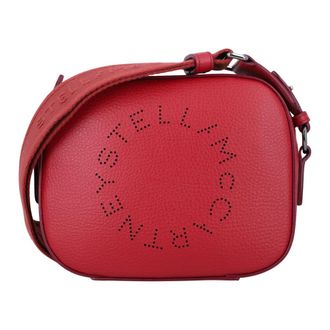 Stella McCartney Logo Small Camera Bag - Dames - Schoudertassen - Rood - ONE Size - Tassen