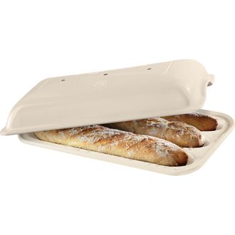 Emile Henry Flame Baguette Baker in Linen at Nordstrom