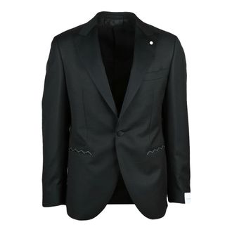 Luigi Bianchi Mantova Uomo, Abiti Uomo, Nero, L, new