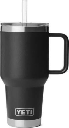 Yeti Rambler 35-Ounce Straw Mug in Black at Nordstrom