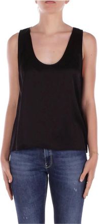 Liu Jo Mujer, Camisetas, Negro, Talla: L