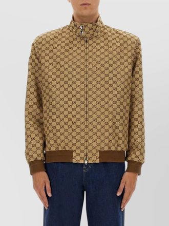 Gucci cotton bomber jacket