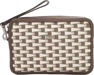 Bally Multi Deserto Oro Pennant Clutch
