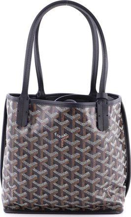 Goyard Anjou Reversible Tote Coated Canvas Mini
