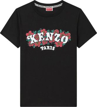 Kenzo T-Shirts, female, Black, Size: XS Verdy Market Black T-shirt