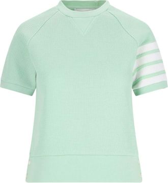 Thom Browne 4-bar Crew Neck Sweatshirt