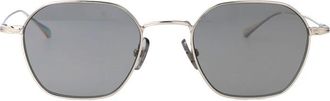 Montblanc Mb 0472S Zonnebril - unisex - Zonnebrillen - Grijs - 50 MM - Accessoires