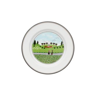 Villeroy & Boch Design Naif Bread & Butter Plate: Boy & Girl