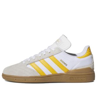 adidas Originals Busenitz Shoes Crystal White Yellow Gum IG5254