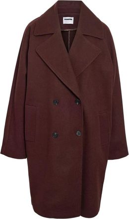 Noisy May Jassen, Dames, Rood, M, Oversized Coat in BF-stijl