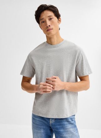 Le 31 Mens Thick jersey T-shirt Comfort fit