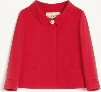 Valentino Giacca In Crepe Couture Donna PARIS 36