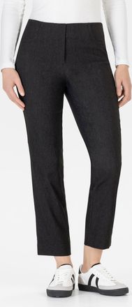 Stehmann 7/8-Hose STEHMANN Igor, Damen, Gr. 34, N-Gr, anthrazit melange, Web, Obermaterial: 47% Polyester, 26% Viskose, 23% Polyamid, 4% Elasthan, meliert, str