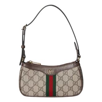 Gucci (WMNS) Gucci Mini Ophidia Shoulder Bag GG Monogram Fabric 838465-FAE0P-9746