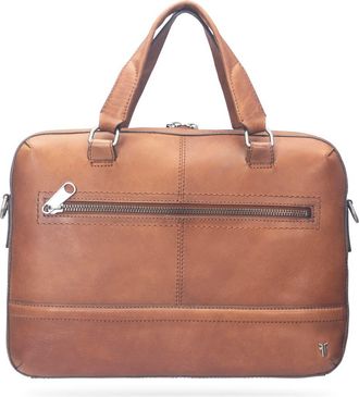 Frye Nash Leather Briefcase in Cognac at Nordstrom