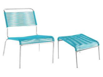 Schubiger M&ouml;bel Lounger + Hocker S&auml;ntis